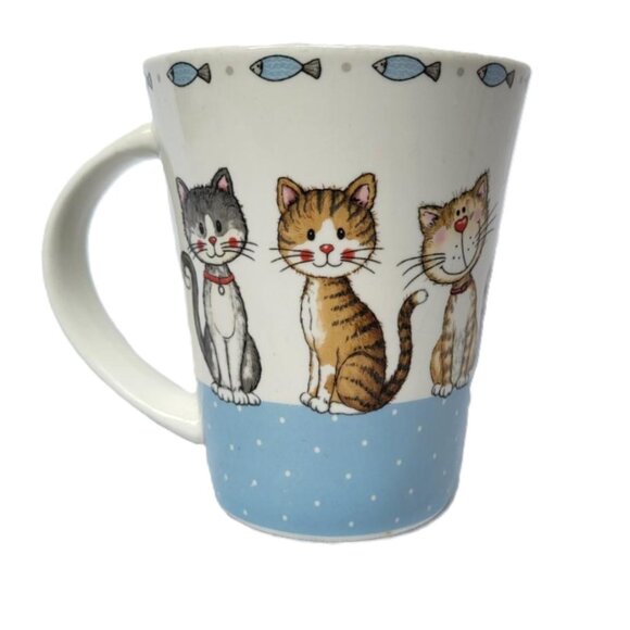 Pair of Casa Signature Cat Mugs - Picture 4 of 12